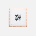 Blue Hearts Canvas