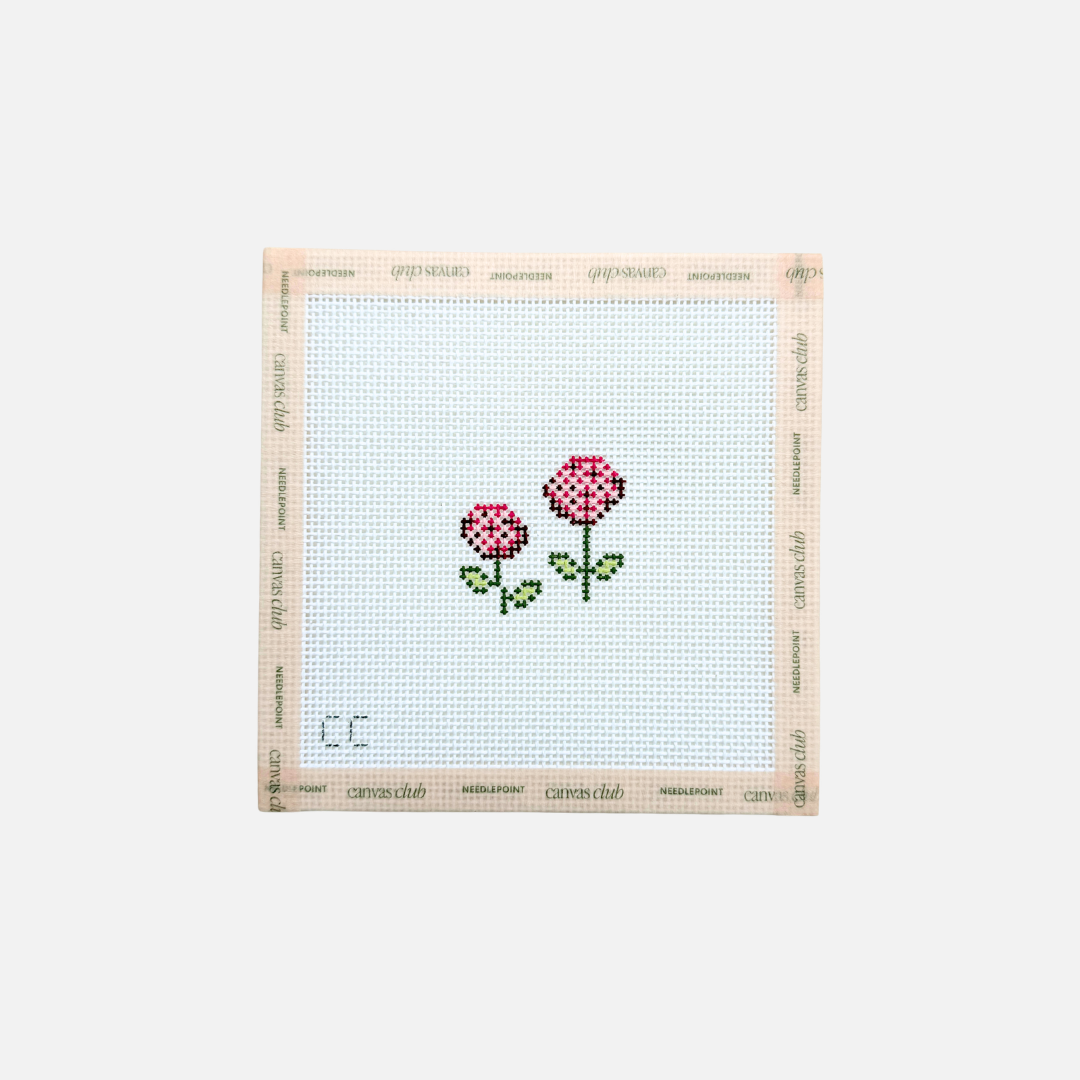 Mini Hydrangeas Canvas, Pink