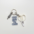 Threader & Scissor Keychain